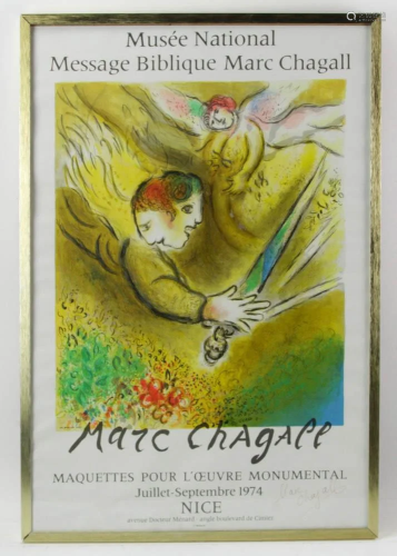 Marc Chagall Poster, Musee National Message Biblique