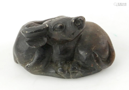 Old Chinese Stone Water Buffalo