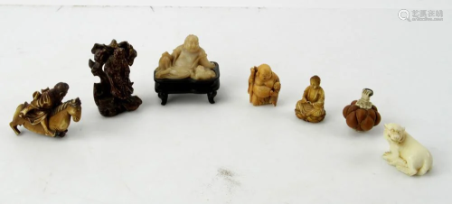 Chinese Assorted Carved Figures