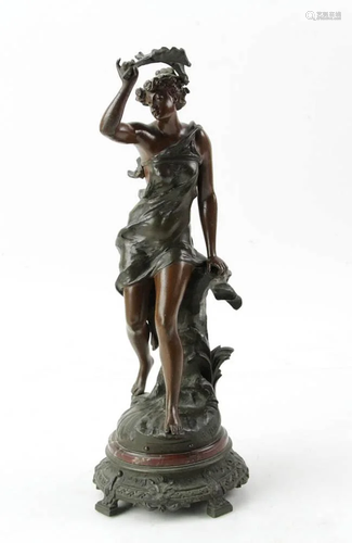 Ernest Ferrand, Coup-de-Soleil, Bronze Statue