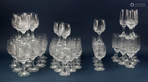 Set of Crystal Stemware