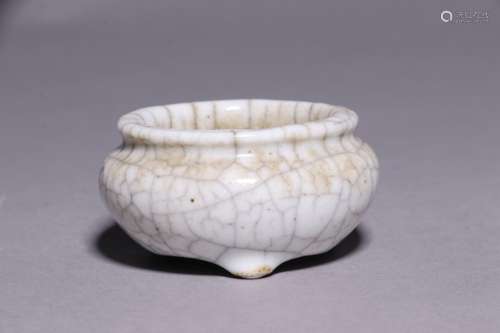 Chinese Ge Ware Porcelain Censer