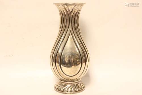 Silver vase