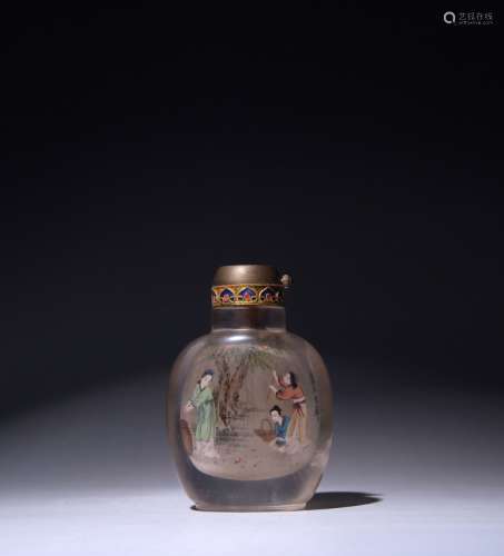 Chinese Inside Paint Snuff Bottle