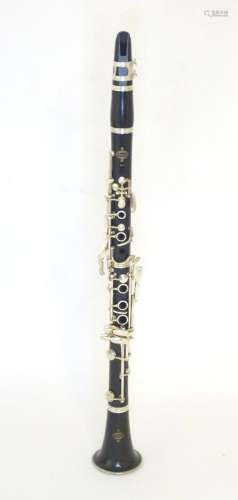 Musical Instrument : a late 20thC E11 clarinet by Buffet Cra...