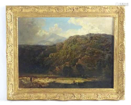 Indistinctly signed A. G. V?, 19th century, Oil on canvas, A...