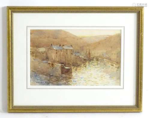 Herbert Edward Butler (1861-1931), Cornish School, Watercolo...