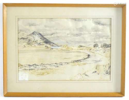 J. R. H., 20th century, Scottish School, Watercolour and was...