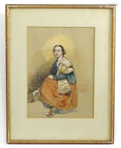 Manner of John Frederick Lewis (1805-1876), Watercolour, A s...