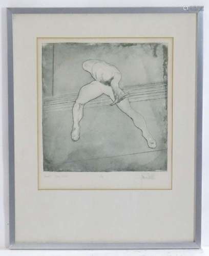 John William Mills (b. 1933), Limited edition etching, Dance...