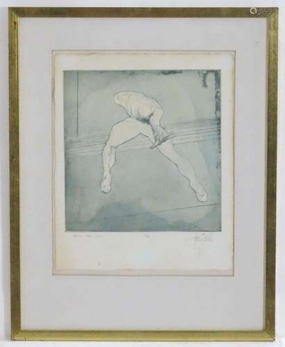 John William Mills (b. 1933), Limited edition etching, Dance...