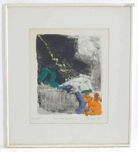 Olivia Lloyd, 20th century, Mono-Print, South Bank Demolitio...