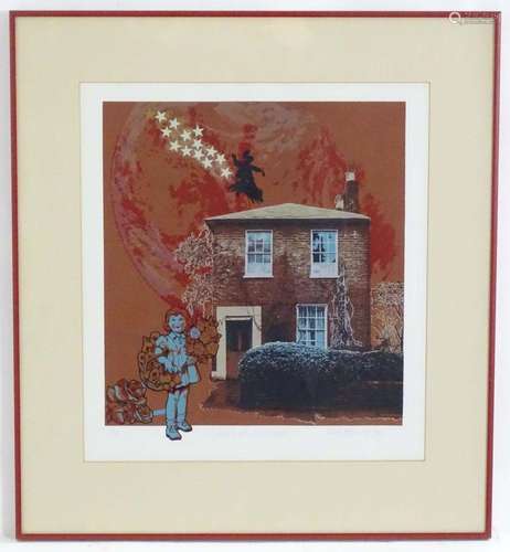 After Ken Fleming (b.1945), Limited edition print, Staircase...