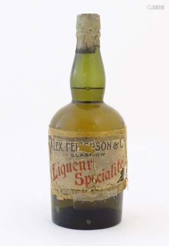 A c1930s 75cl bottle of Alex Ferguson & Co Liqueur Speci...