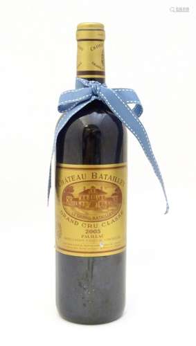 A 75cl bottle of Chateau Batailley Grand Cru Classe Pauillac...