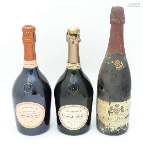 Champagne / Sparkling Wine: Two 75cl bottles of Laurent Perr...
