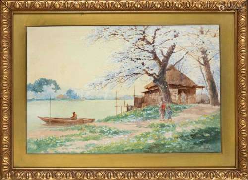 T.H. Watanabe, Japanese painter c.