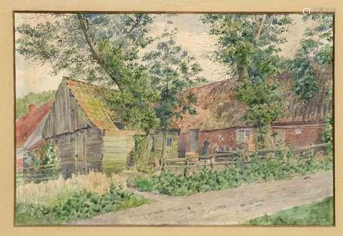 W. Bock, early 20th century, farm