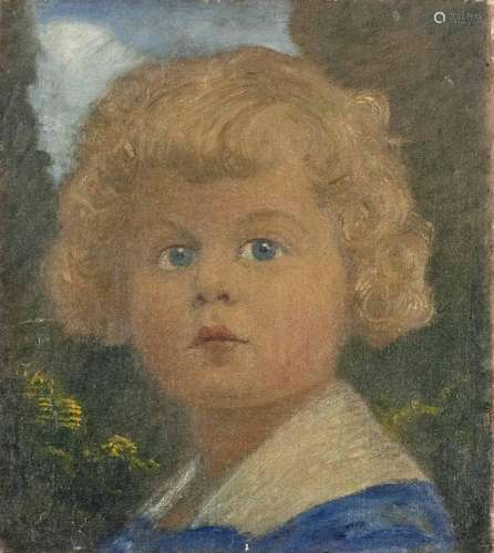 Anonymous painter c. 1900, portrai