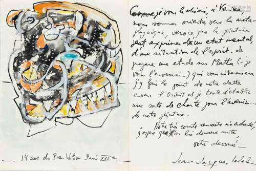 Jean-Jacques Lebel (*1936), letter