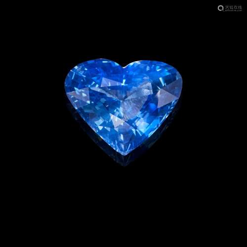 Heart-Shaped Sapphire