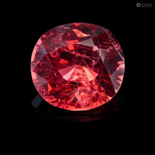 Orangy-Red Spinel