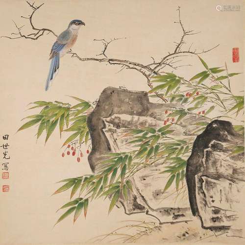 Tian Shiguang, Chinese Flower and Bird Painting