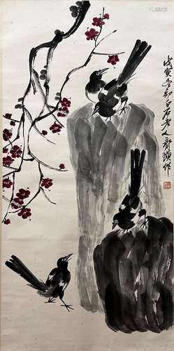 Qi Baishi, Chinese Swallow Painting