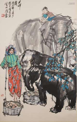 Shi Guoliang, Chinese Figure Story Painting