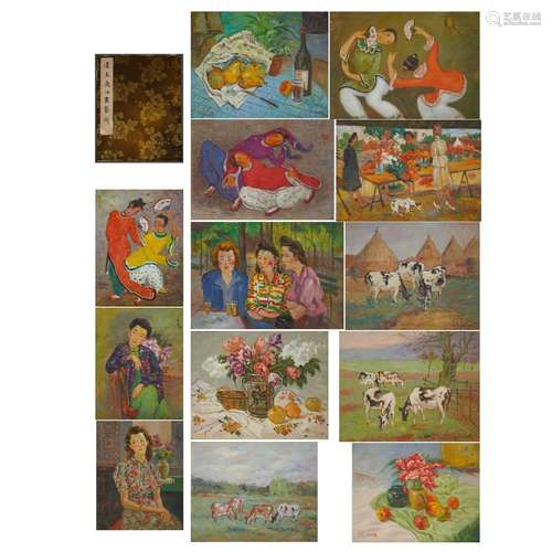 Pan Yuliang, Chinese Oil Painting Album