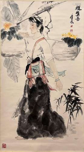 Fu Baoshi, Chinese Figure Story Painting