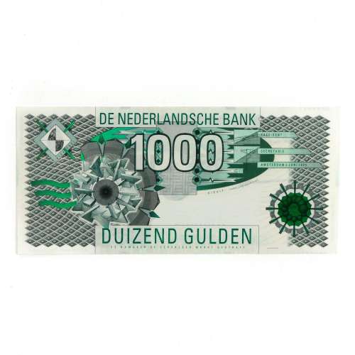 A Dutch 1000 Guilder Bank Note