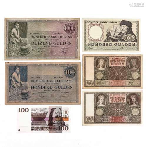 A Collection of Dutch Bank Notes