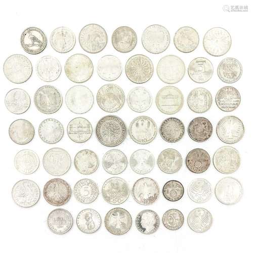 A Collection of Silver Coins