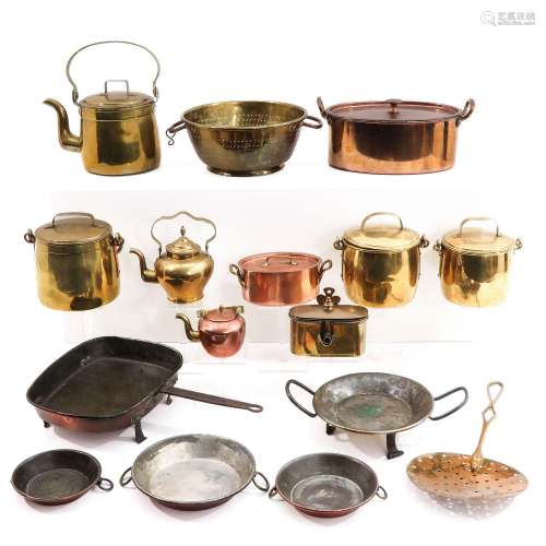 A Collection of 18th - 19th Century Copper Work