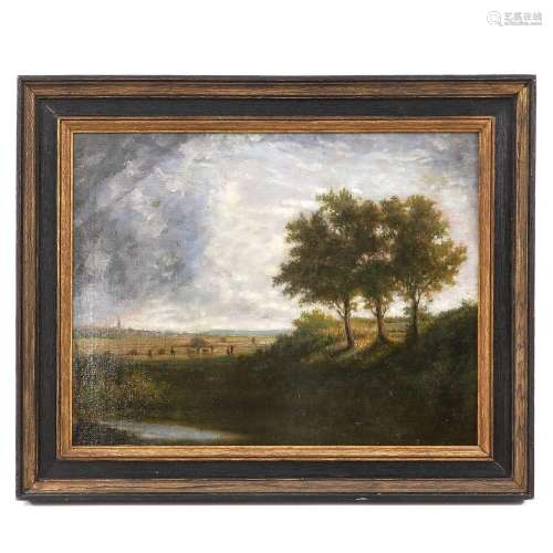 A Signed Oil on Board