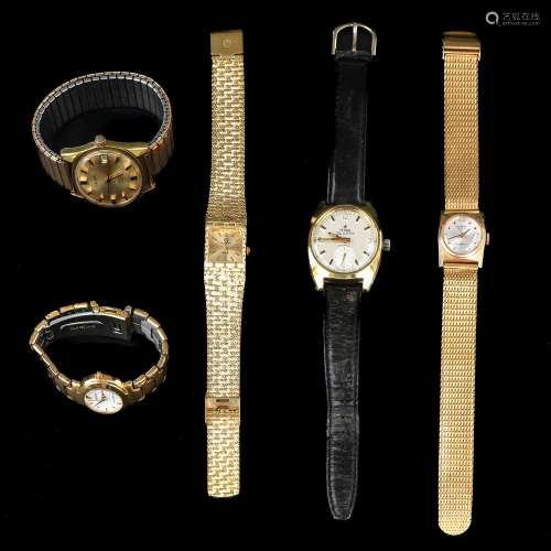 A Collection of 5 Wrist Watches