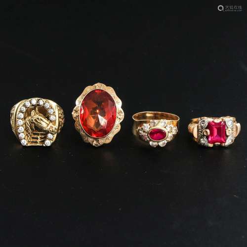 A Collection of 4 Rings