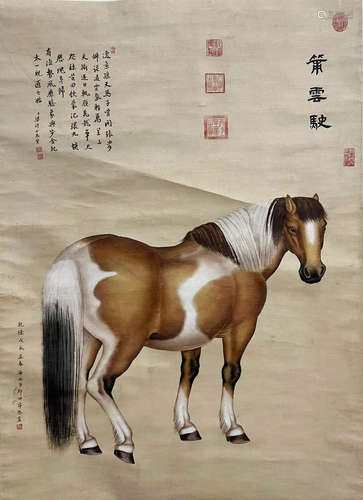 郎世寧 馬