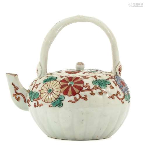 A Polychrome Decor Teapot