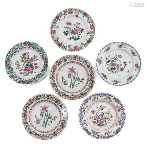 A Collection of 6 Plates