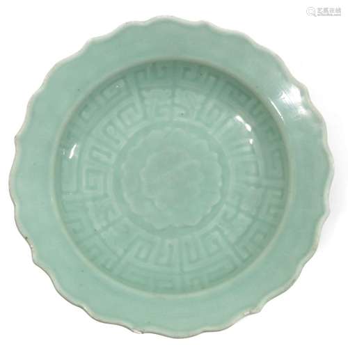 A Celadon Dish