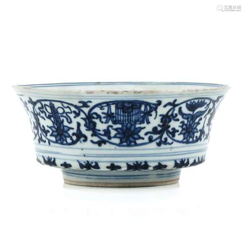 A Blue and White Bowl