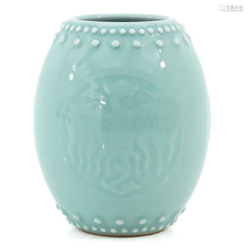 A Celadon Vase