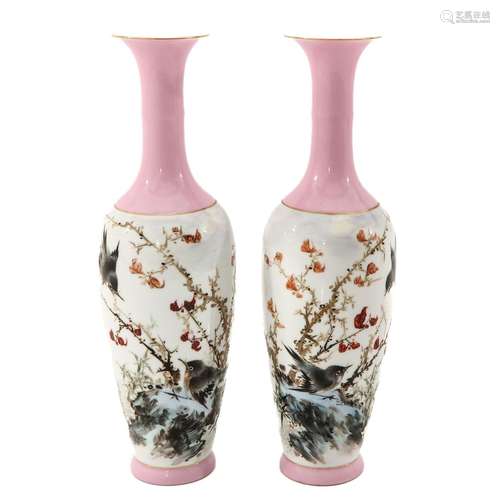 A Pair of Vases