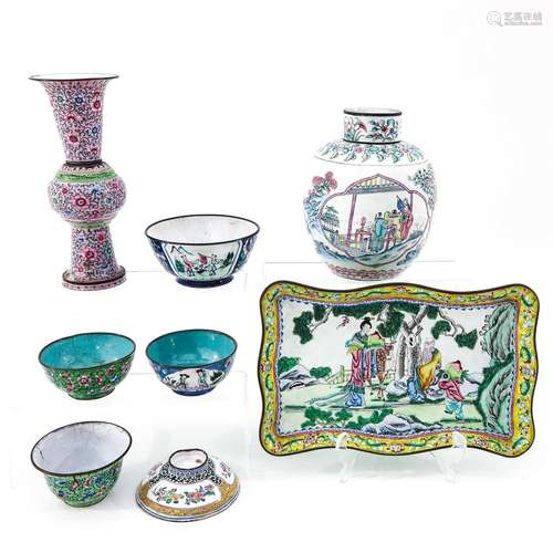 A Collection of Chinese Enamel