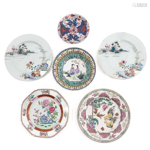 A Collection of 6 Plates