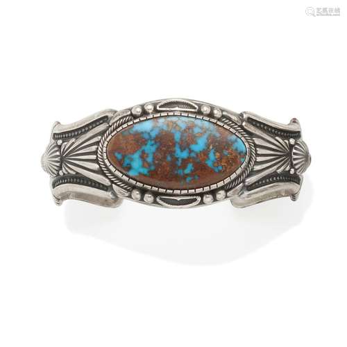 A Harry H. Begay cuff bracelet