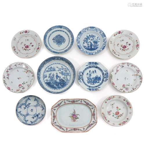 A Collection of 11 Plates
