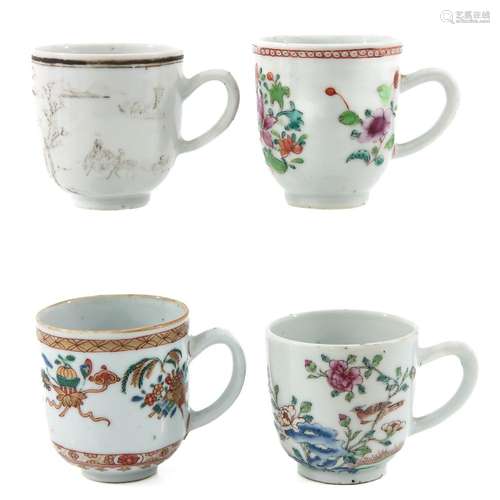 A Collection of 4 Cups